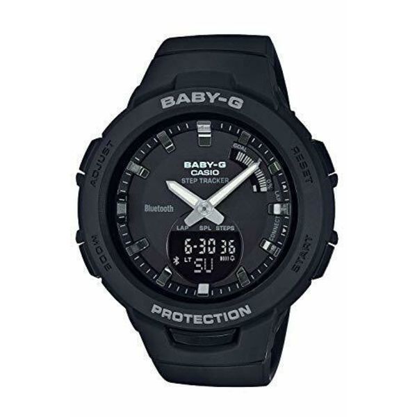 Casio Черные женские часы BABY-G G-SQUAD BSA-B100-1AJF, 2018 г., новинка в коробке
