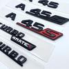 3D ABS красный и черный S-логотип A35S A45S буквенная эмблема наклейка подходит для Mercedes-Benz A45S AMG W176 W177 автомобильные аксессуары.