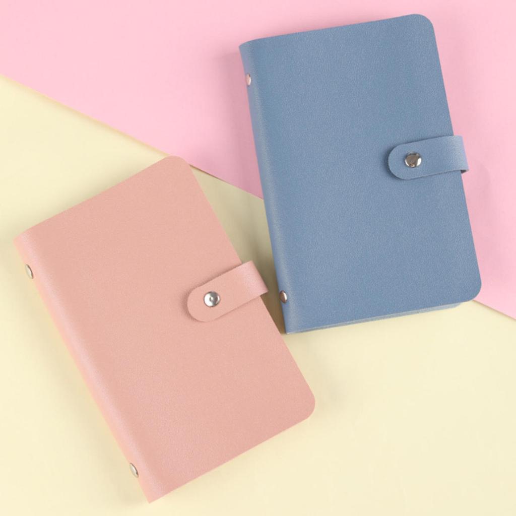 50 Pockets Cash Collect Book Savings Money Banknote Album Money Organizer Photocard Holder Card Storage School Notebook