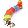 Игрушка для домашних животных Tunnel Pet Toy, игрушка для домашних животных Tunnel Pet Supplies Toy, игрушка для кошек Tunnel Cat, складная игрушка для жевания из 3 туннелей для щенков, кроликов, хорьков и т. д.. Поставляется с