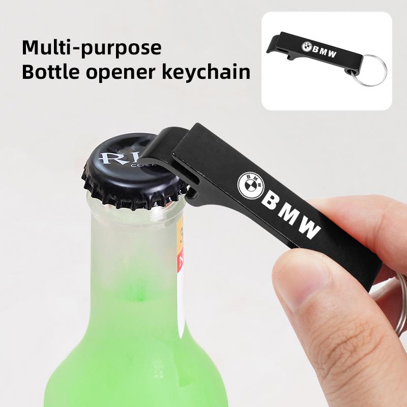 For BMW X1 Car Beer Bottle Openers Colored Bottle Opener Keychain Metal Keyring For BMW E46 E60 E90 E39 E87 E36 E92 E70 E91 X3 X5 X1 X2