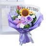 Sunflower Crochet Flower Bouquet Cotton Artificial Flowers New Knitted Flower  Valentines Day Gift