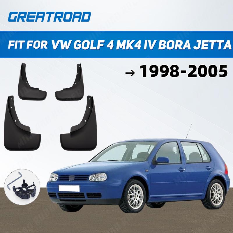 Автомобильные брызговики для VW Golf 4 Mk4 IV Bora Jetta 1998-2005, брызговики, передние и задние крылья, брызговики 1999 2000 2001