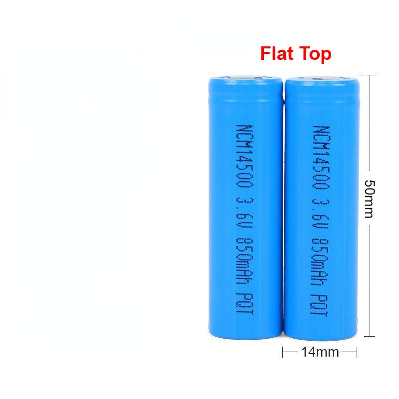 Мощная аккумуляторная батарея большой емкости 14500 850 мАч для радио