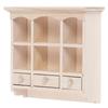 1/12 Miniature Closet Hanging Cabinet Shelf Model Dollhouse Furniture Decor