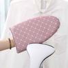 1Pc Garment Steamer Ironing Glove Mitt with Hanging Loop Thickened Anti Steam Heat Resistant Mini Handheld Clothes Steaming Ironing Pad Board