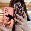 Модный матовый чехол из ТПУ Becky G для Samsung Galaxy M55 54 42 35 34 33 32 23 22 15 14 13 12 F55 5G Цветная крышка