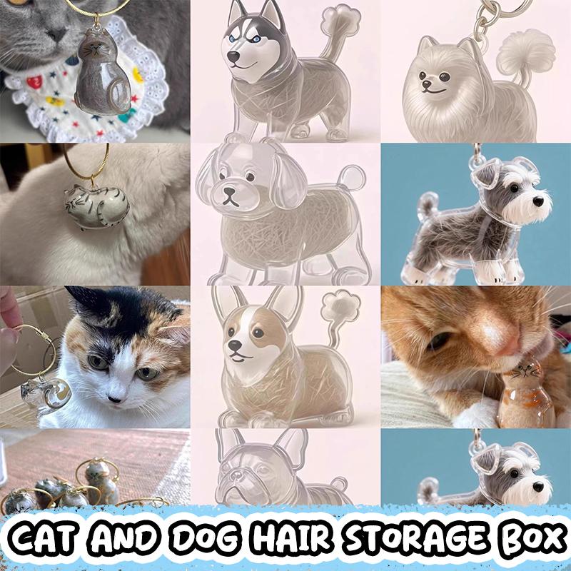 Прозрачная капсула-мемориал для щенячьей шерсти, контейнер для шерсти собаки питомца, подвеска-брелок для DIY декора, подарки для любителей домашних животных для домашнего показа