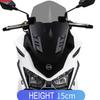 Увеличенный и расширенный ветровой дефлектор для лобового стекла Sym Jet X 125 / 150 / 200