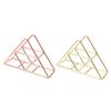 Napkin Holder Fashion Thickened Widened Triangular Freestanding Metal Wrought Iron Vertical Tissue H
