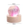 Smooth Led Night Lamp Chroma Ambient Light Interior Decoration Crystal Ball  Bedroom Decoration