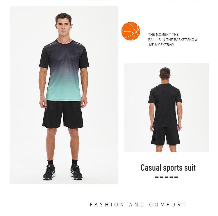 Унисекс спортивный костюм 2023: Дышащая быстросохнущая одежда для фитнеса и бега