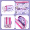 Milk&Moo Double Compartment Pencil Case Glittering Mermaid