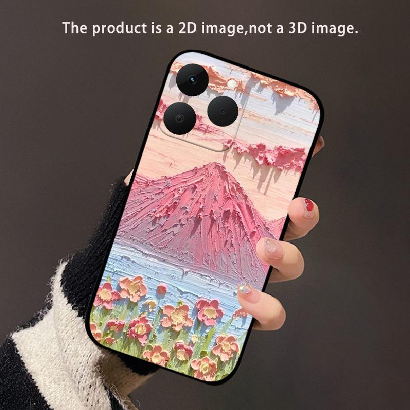 Чехол для Realme 15T RMX5111 RMX5112 Модный Милый Силиконовый Мягкий ТПУ Задняя Крышка Для Realme 15 T Realme15T Корпус Телефона Fundas Capa