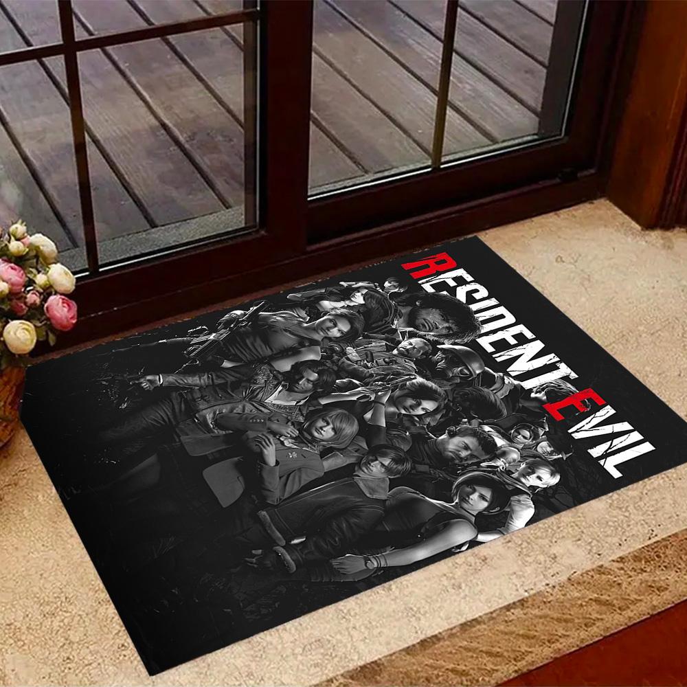 Umbrella Corporation Logo Floor Mat Suitable for Hallway Playrooms Outdoor Living Rooms Antislip Carpet Decorate Offices Best for Christmas