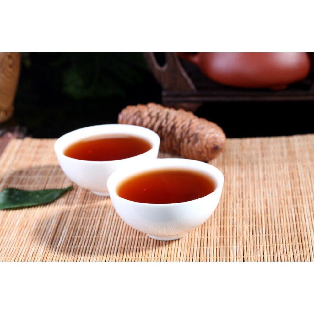 200g Yunnan Pu-erh Tea Brick Menghai Ripe Tea Ripe Pu Aged Old Tea Black Tea
