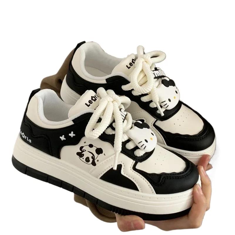 Women's Shoes 2024autumn and Winter New Original Thick Soled Small White Shoes American Trend Casual Fashion Shoes for Women