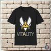 Унисекс Футболка с Логотипом Киберспортивной Команды Team Vitality