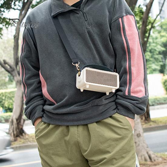 Силиконовый защитный чехол с ручкой из искусственной кожи и плечевым ремнем для портативного BT-динамика Marshall Emberton II, аудио с защитой от царапин