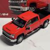 1/64 Silverado HD 2020 Сплав Пикап Модель Автомобиля Литье под Давлением Металл Внедорожники Модель Автомобиля Симуляция Миниатюрный Масштаб Детская Игрушка Подарок