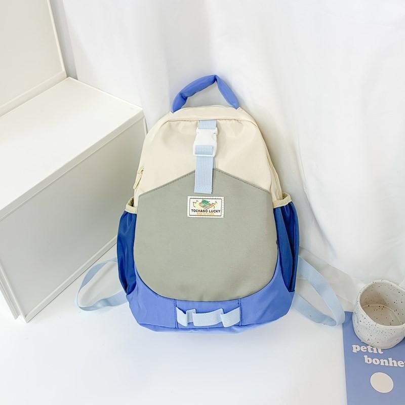 Capacity Color Large Backpack School Bag Storage Book Bags Children Gift Cute