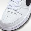 Nike Кроссовки Court Borough Low Recraft Белые Черные (PS)