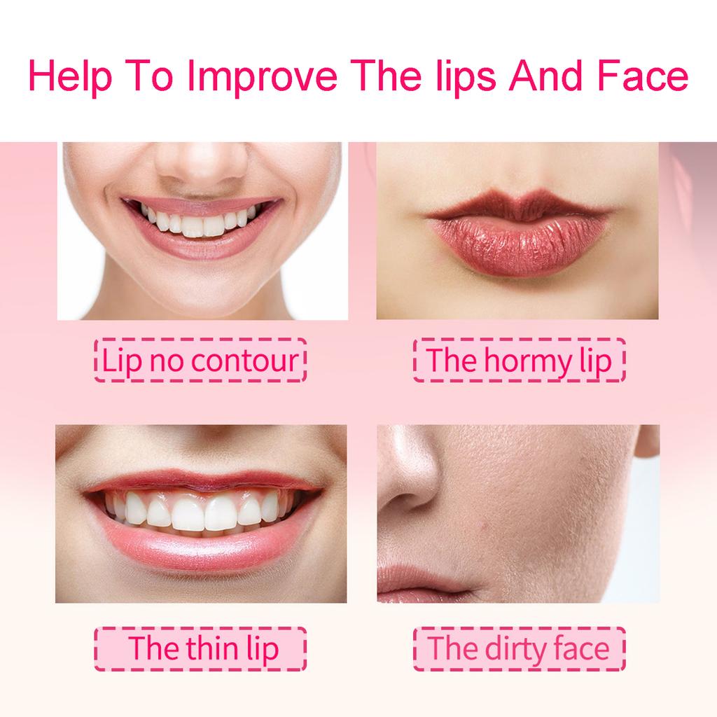 Lip Plumper Device Buty Mouth Quickly Face Cln Silicone Lip Pump With Brush