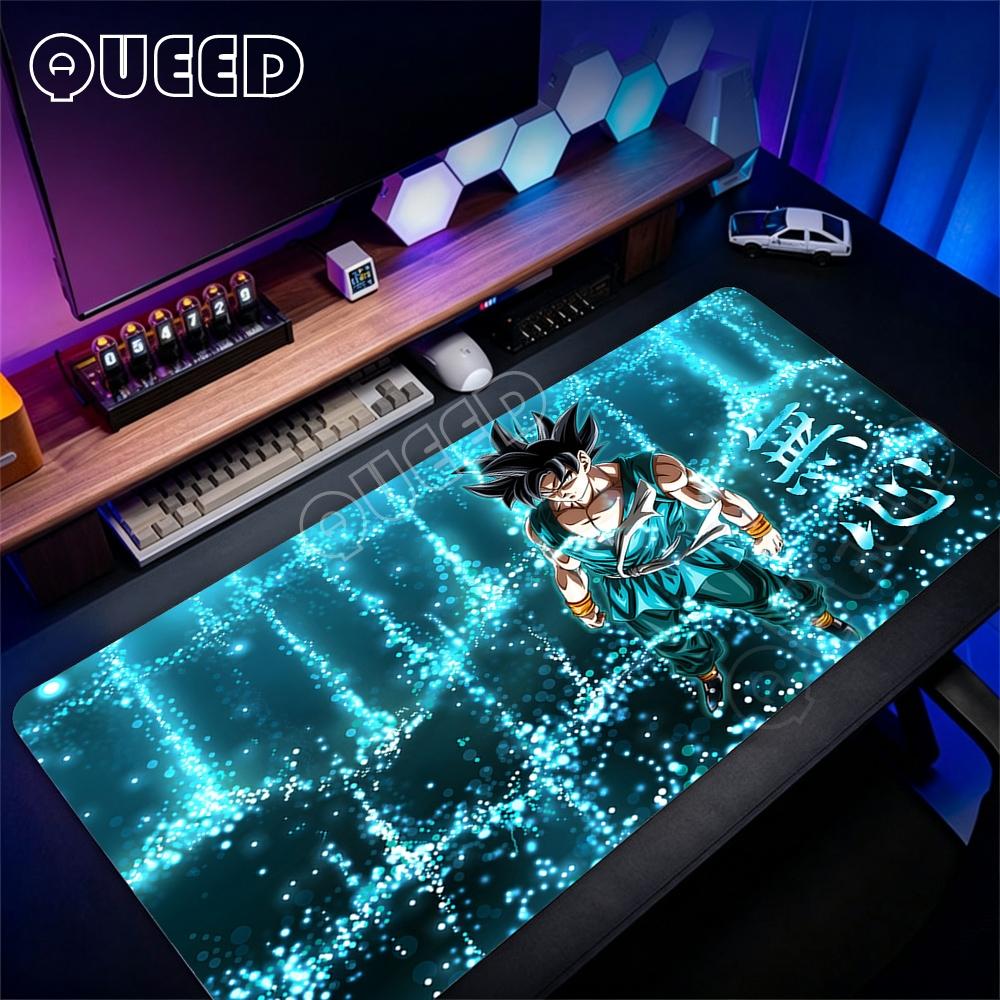 HD Print Mousepad Anime Big MausepadComputer Dragon Ball Gamer Keyboard Pads Large Mouse Pad Laptop Game Accessories Desk Mat