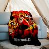 Incredibles Theme Printed Blanket Perfect For Couch Bed Travel Outdoor Use Machine Washable Cozy Durable