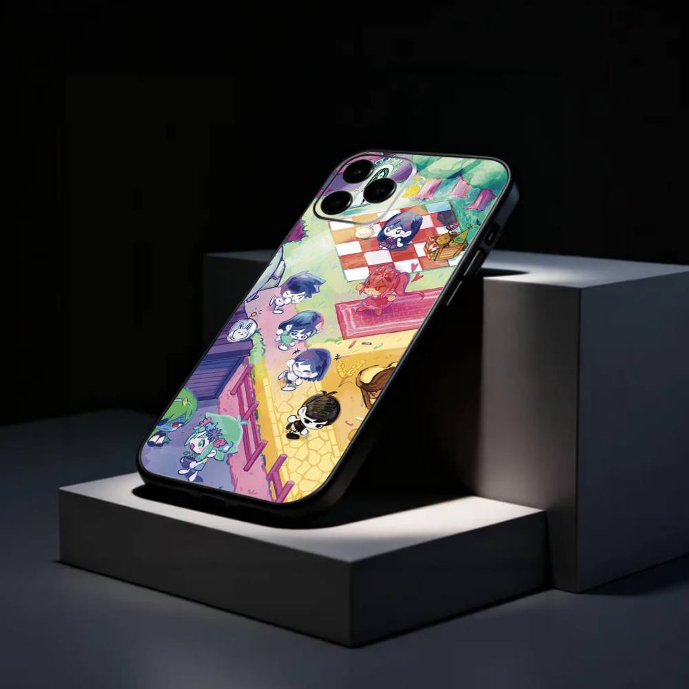 O-OMORI G-Игра Чехол для телефона Силиконовый Мягкий Для IPhone 17 16 15 14 13 12 11 X XR Plus Pro Max Plus