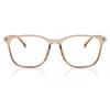 Full Rim Square Transparent Brown Halyn Blue Light Block 249 C3 Fashion Women Eyeglasses