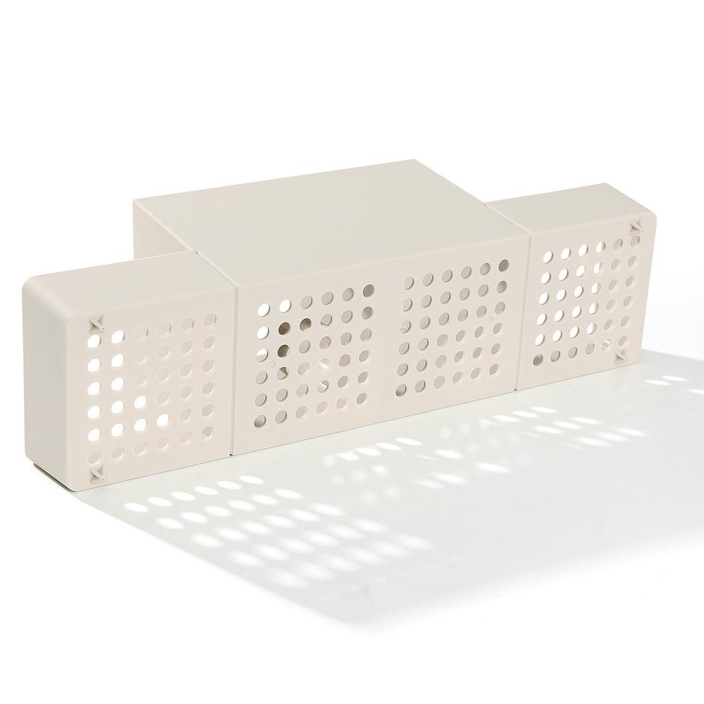 Kitchen Soap Dispenser With Sponge Holder And Dishwasher Brush Tray Storage Box