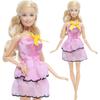 5 Sets Doll Clothes for 30cm Dolls Mix Dresses Outfits for 1/6 11.5 Inch Doll Lovely Gift Set for Girl Toy