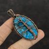 Tree Of Life Neon Apatite Copper Pendant Wire Wrapped Gemstone Pendant Copper Jewelry Handmade Pendant Tree Of Life Jewelry Gift For Mother