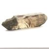 Stones and Minerals. Smoky Biterminated Quartz + Chlorite. 144.55 Ct. Les Deux Alpes, Oisans, Isère, France.
