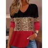 Women's Fashion Casual Long Sleeved Printed T-shirt