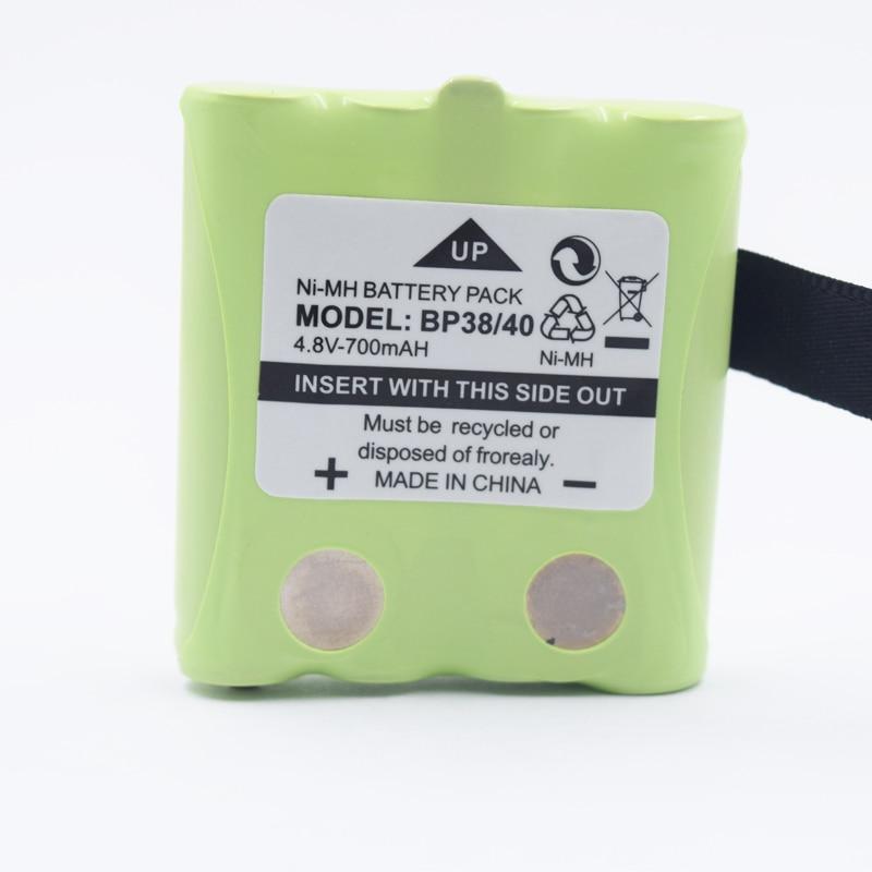 BP-38 BP-40 BT-1013 BT-537 для MOTOROLA TLKR T4-T8 GMR FRS аккумуляторы 4,8 В 700 мАч никель-металлгидридный запасной аккумулятор для телефона для Uniden