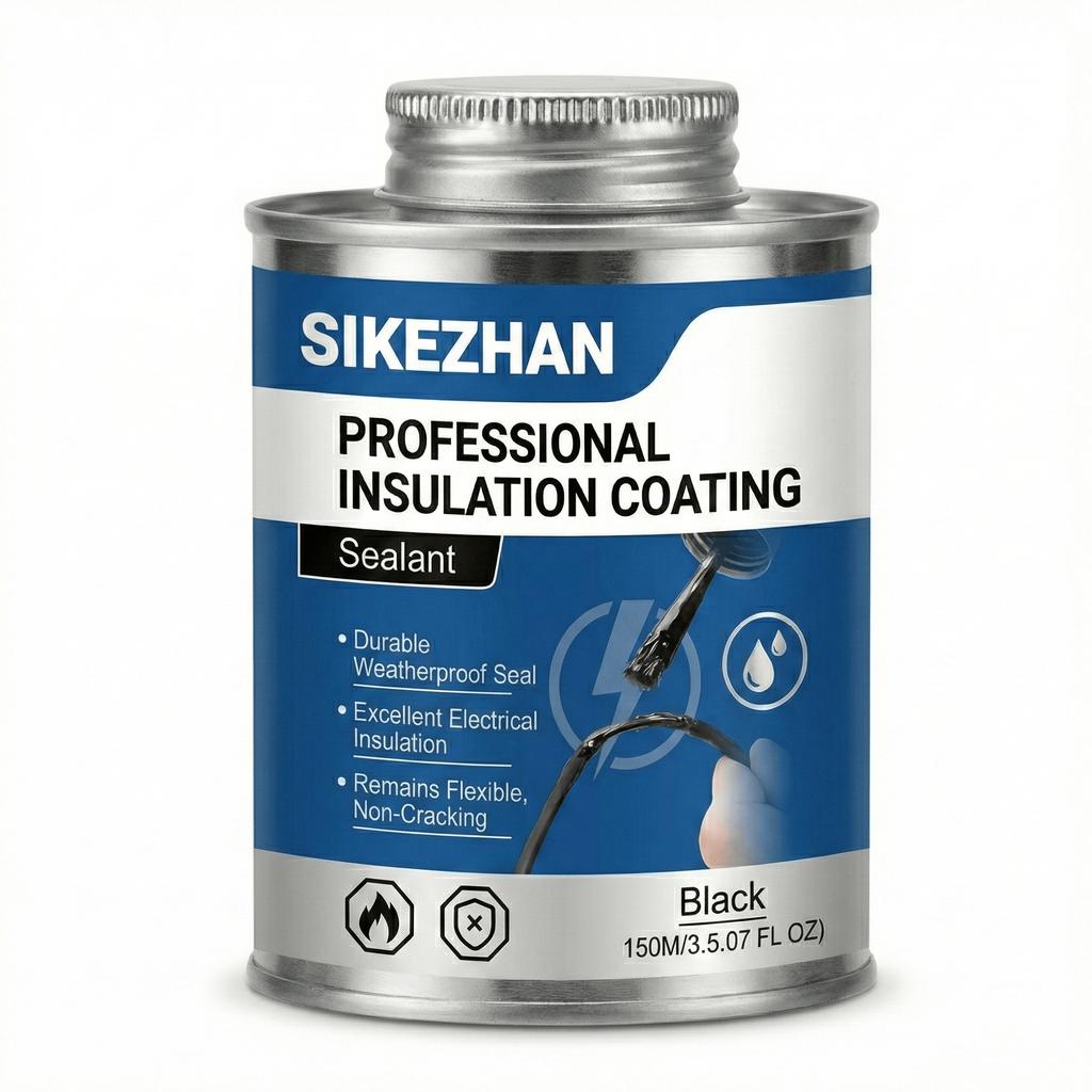 Waterproof Liquid Electrical Tape Fast Dry Insulation Sealant Wire Cable Repair Glue High Temp Resistant UV Protection Paste