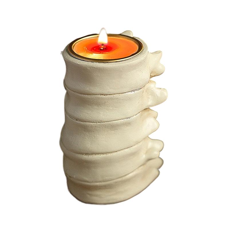 Хэллоуин Подсвечник Украшение Подсвечник Сердце Подсвечник Скелет Подсвечник Мозг Призрак Фестиваль Украшения Реквизит