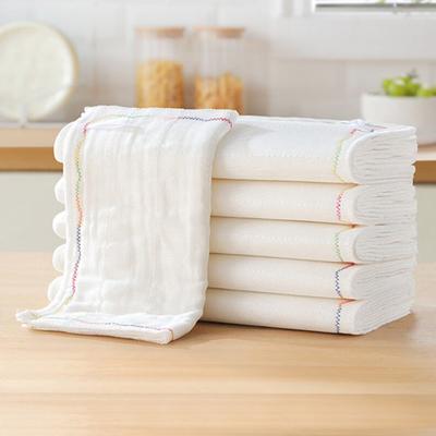 Салфетка Rainbow Oily Wipe из многослойной хлопчатобумажной пряжи, впитывающая ткань для мытья посуды, не оставляющая жиров и волос, кухонное полотенце для мытья посуды