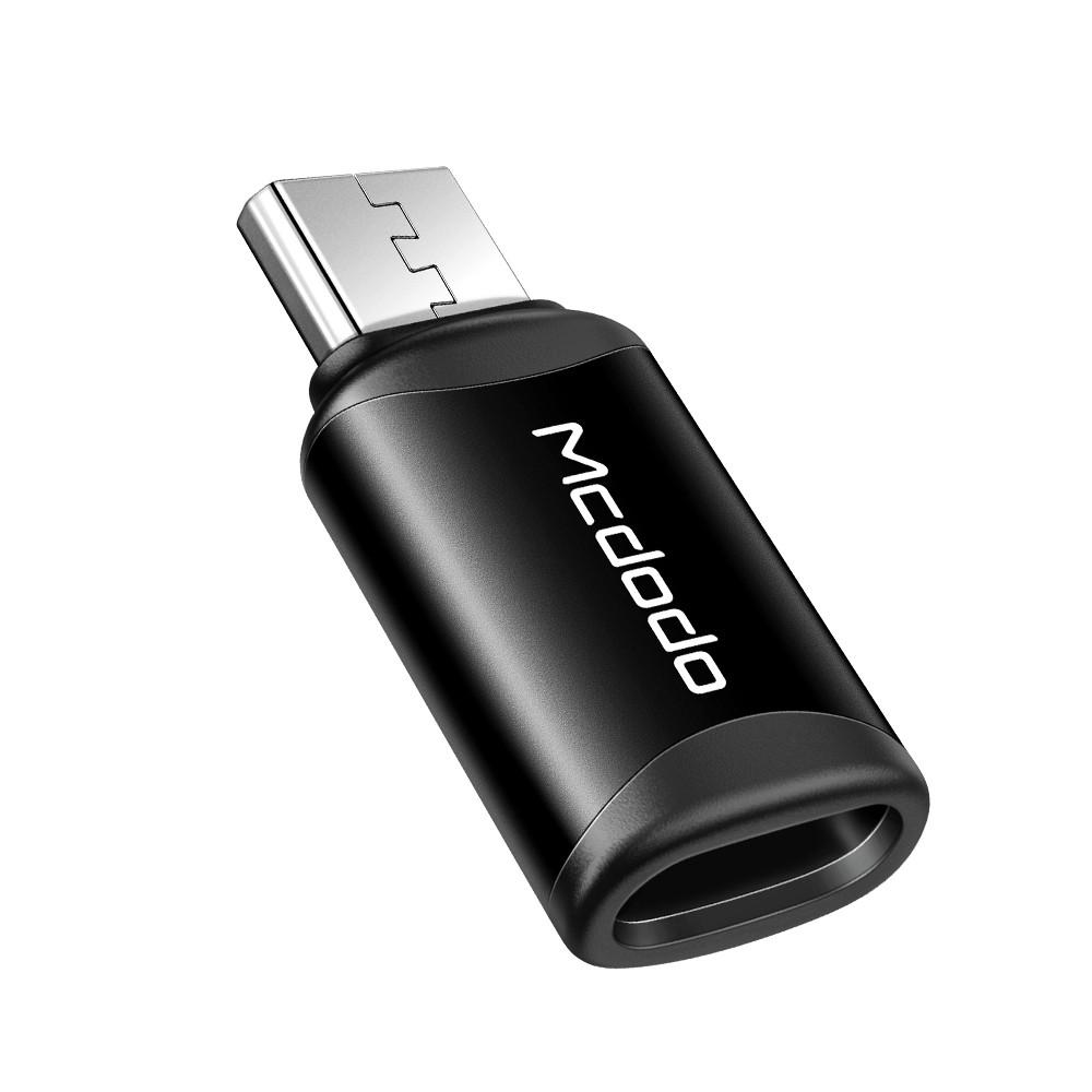 Mcdodo Адаптер для телефона USB-C - Micro USB Адаптер Черный Ot-7690