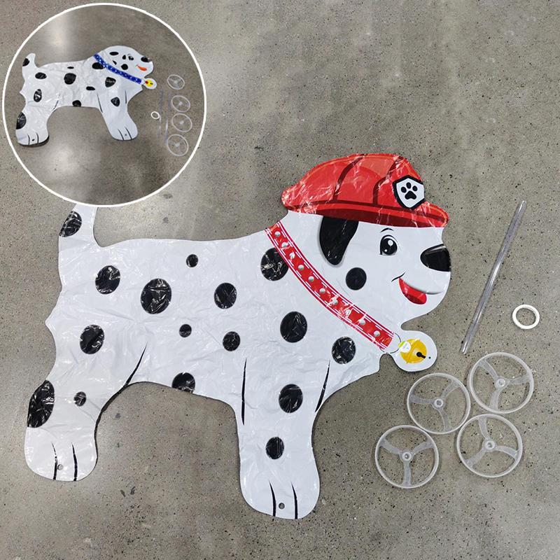 4D Мультяшные Фольгированные Шары Слон Стоячий Ходячий Шарик с Колесом для Украшения Детской Вечеринки по случаю Дня Рождения, Детского Праздника