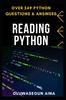 Книга Reading Python : with Over 249 Python Questions & Answers.