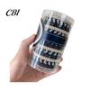 High Ponytail Hair Tie 15Pcs Elasticity Ropes, Thick Rubber Bands, Super Grip Sports Accessory No Slip Ties, Tangle Accessories for Running