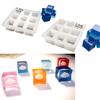 Форма для декора Куб Большая форма из смолы Красота для изготовления кулонов и украшений