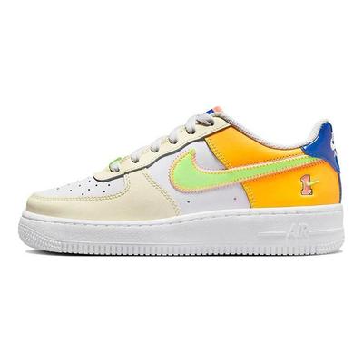 Air Force 1 LV8 GS Player One — Детские кроссовки Laser Orange White Ghost-Green FB1838-131