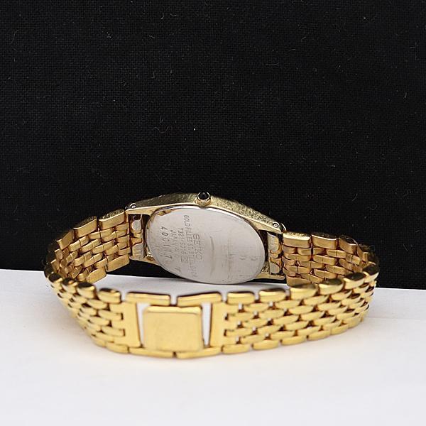 [USED] Seiko Exceline 7321-5010 Gold Dial QZ Women's