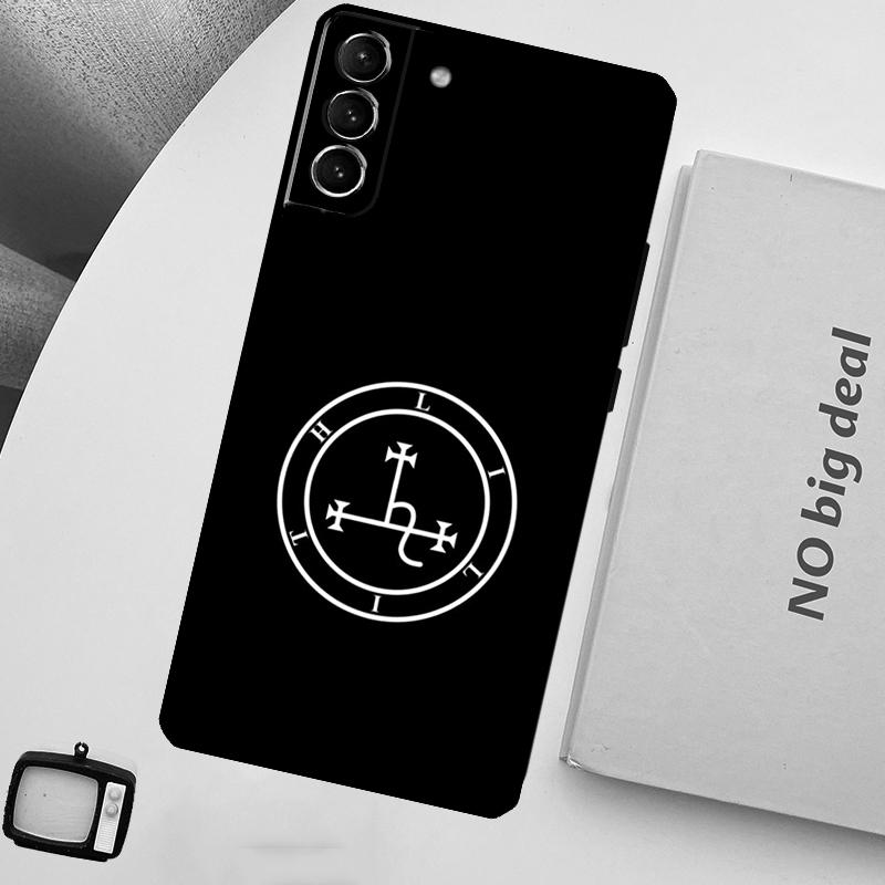 Чехол для телефона с печатью Сигил Лилит для Samsung Galaxy S25 S26 Ultra S20 S21 S22 S23 Plus S24 Ultra S10 S25 FE