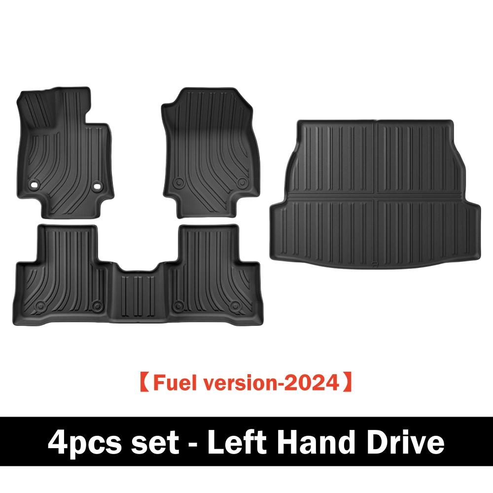 Автомобильные коврики для Toyota RAV4 RAV-4 2025 версия топлива TPE водонепроницаемый напольный коврик багажника напольное покрытие спинка сиденья