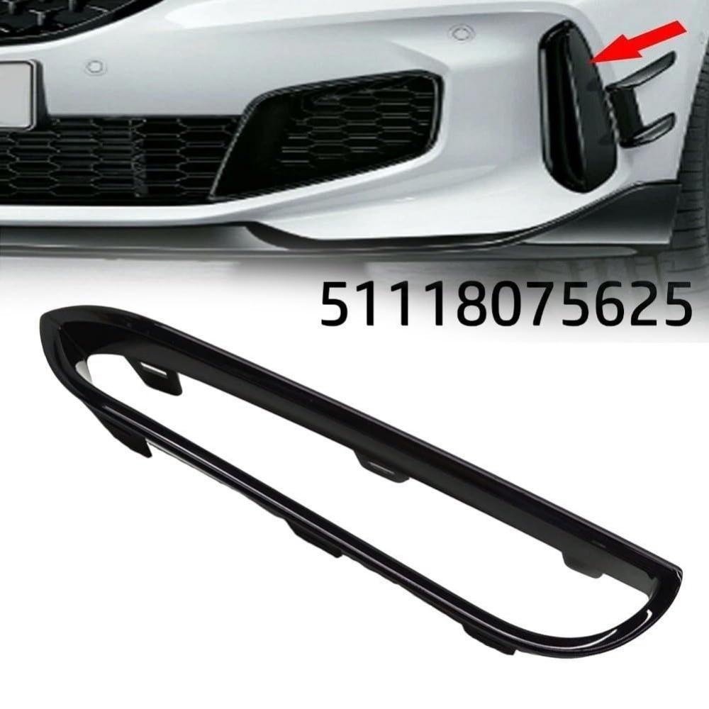 Front Bumper Side Trim Grille Left Black 51118075625 For BMW 1 Series F40